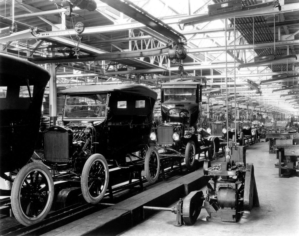 Ford Model T Assembly Line