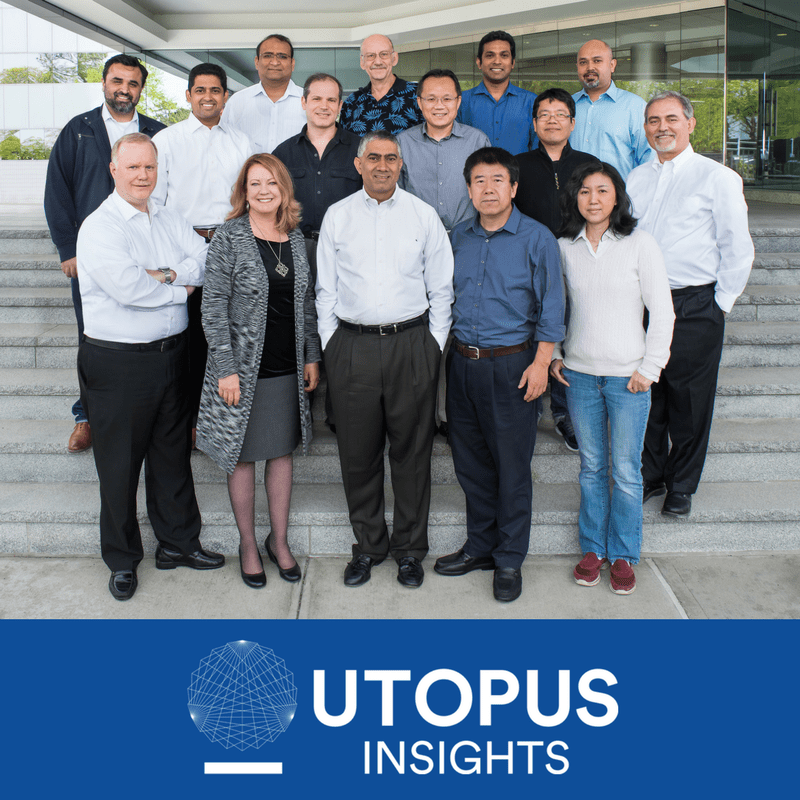 Chandu Visweswariah and the Utopus Insights staff