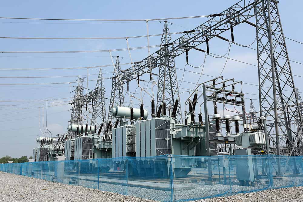 An electric substation