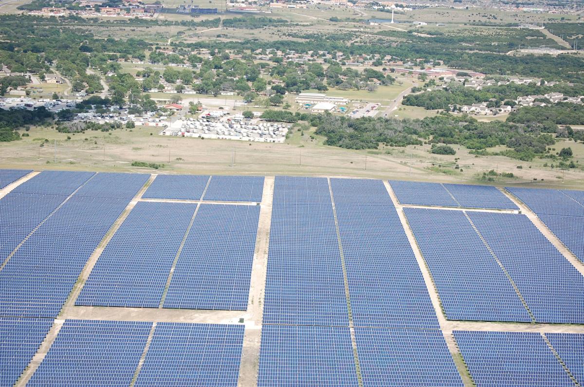 Ford Hood's solar farm