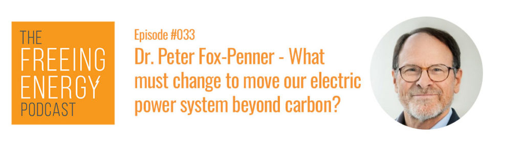 Podcast Peter Fox Penner Beyond Carbon Book