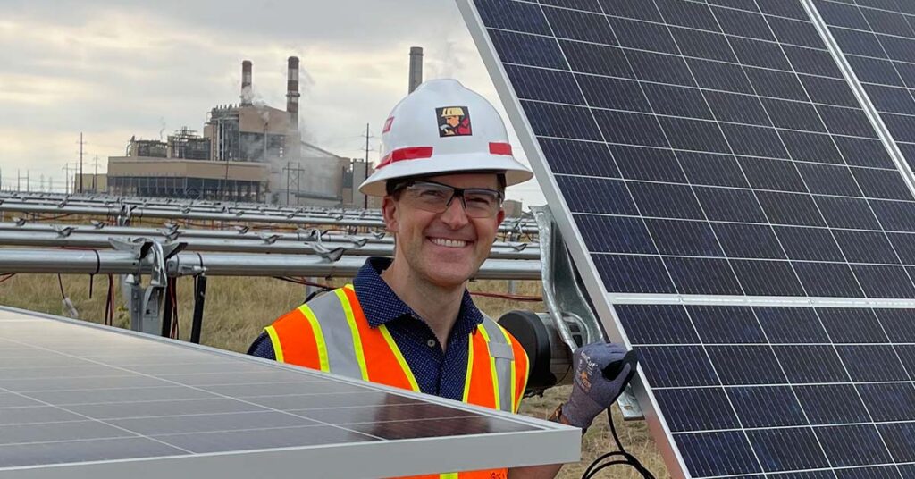 Andy Klump, the CEO of Clean Energy Associates